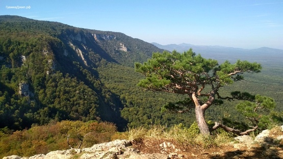 Вид со смотровой площадки Гуамка